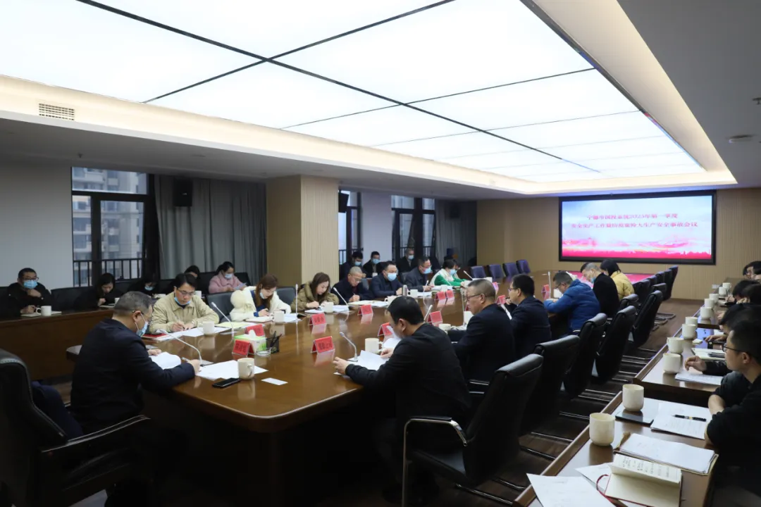 市国投公司召开2023年第一季度安全生产工作暨防范重特大生产安全事故会议