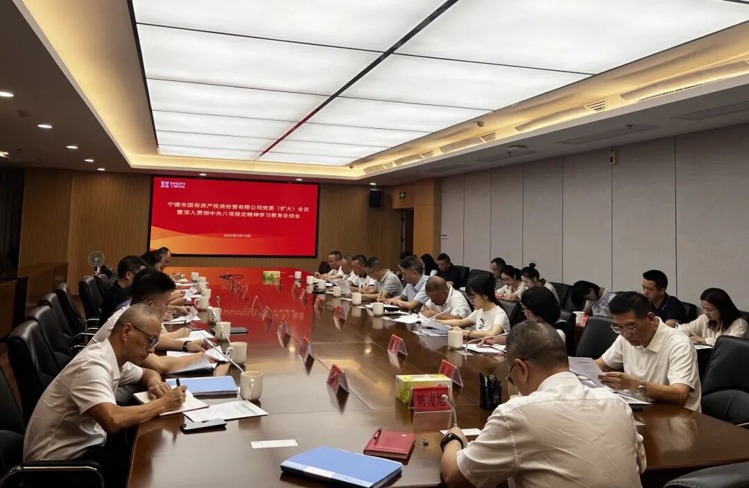【党的建设】市国投公司召开党委（扩大）会议