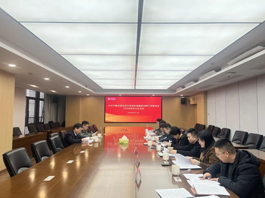 【党的建设】市国投集团党委召开2025年度民主生活会